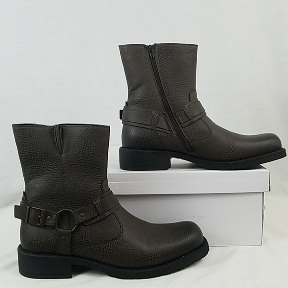 Robert Wayne Men’s Connor Harness Boots - Picture 3 of 7